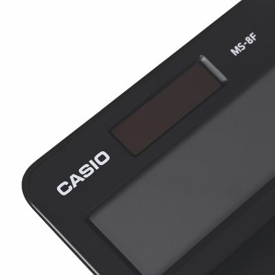 5. Casio MS-8F Bürorechner, 8-stellig, 103 x 147 x 28,8 mm, schwarz