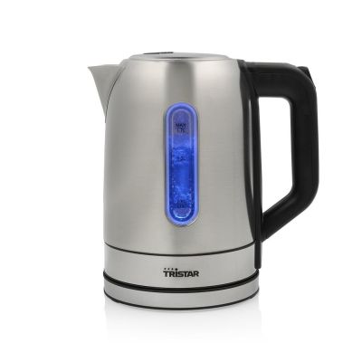 Tristar WK-1344 Wasserkocher 1,7 l 2200 W Schwarz, Silber