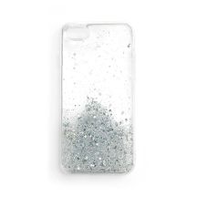 Wozinsky Star Glitter Glitzer Hülle für Samsung Galaxy A72 4G transparent