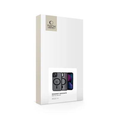 6. Tech-Protect MagMat MagSafe Hülle für iPhone 13 – Mattschwarz