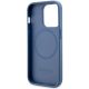 7. Guess GUHMP14LP4RPSB iPhone 14 Pro 6,1" blau/blaues Hardcase 4G bedruckte Streifen MagSafe