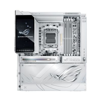 26. Asus ROG CROSSHAIR X870E GLACIAL Motherboard