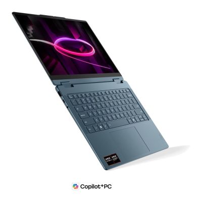 11. Lenovo Yoga 7 Gen 11 14AGP11 Ryzen AI 5 435 14" WUXGA Touch OLED 400 Nits 60Hz Glänzend 16 GB LPDDR5X-8000 SSD512 Radeon 840M Grafik 5,0 MP + IR 70 Wh Win11 Tidal Teal