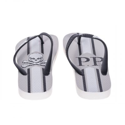 8. Philipp Plein M IMPS903 Herren-Flip-Flops