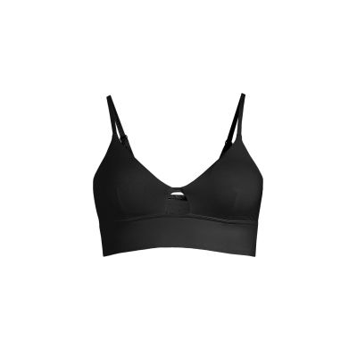 CASALL Triangel-Bikinioberteil mit Cut-Outs Schwarz