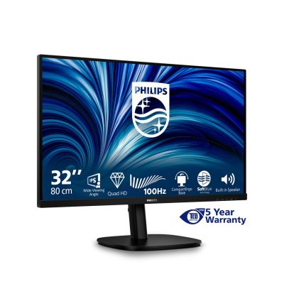 21. Philips 3000 Serie 32B2N3500/00 Computermonitor 80 cm (31,5") 2560 x 1440 px Quad HD LCD Schwarz