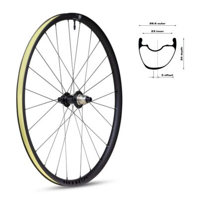 WTB Wheel CZR i23x700 hinten 142x12 24 6-Loch SRAM XDR