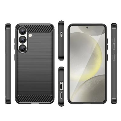 9. Carbon Case für Samsung Galaxy S25 Edge - Schwarz