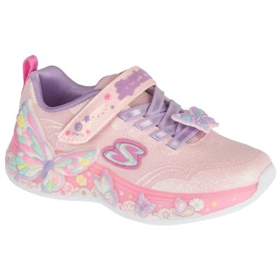 Skechers S-Lights: Butterfly Bliss 303065L-LPMT Rosa, Größe 31