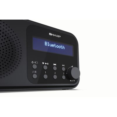 4. Sharp DR-P420 Tragbares Radio Schwarz