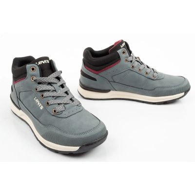 7. Levi's Kinderschuhe Sierra Stiefeletten für Jugendliche, grau