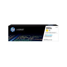 Original HP LaserJet 203X gelbe Tonerkartusche mit hoher Kapazität