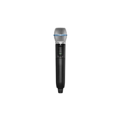 Shure GLXD2+/B87A-Z4 – Dualband-Digital-Funkhandsender mit Beta87A-Kopf