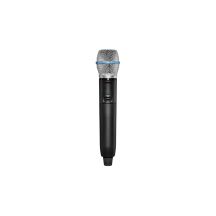 Shure GLXD2+/B87A-Z4 – Dualband-Digital-Funkhandsender mit Beta87A-Kopf