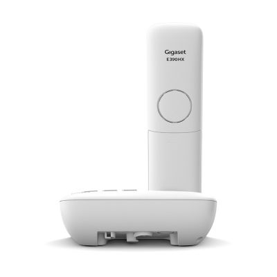 6. Gigaset E390A DECT-Telefon, Anrufername und -identifizierung, Weiß