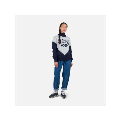 13. Rossignol W Cieloalto Tn Marineblauer Pullover