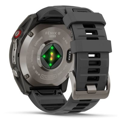 11. Garmin Fenix 8 Pro AMOLED 51mm Saphir-Titan Sportuhr