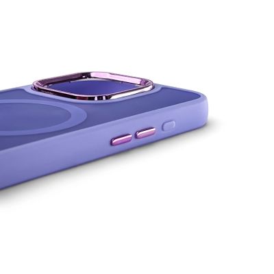 4. Magnetic Collection MagSafe Hülle für iPhone 16 Pro – Lila