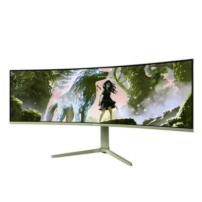 8. Arozzi Nova 49” Curved Computer Monitor 124,5 cm (49") 5120 x 1440 px Dual QHD LED Grün