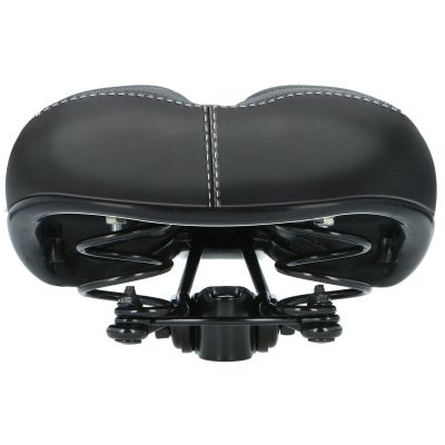 9. City-Touring-Fahrradsattel mit Federn 20x25cm Dunlop