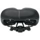 9. City-Touring-Fahrradsattel mit Federn 20x25cm Dunlop