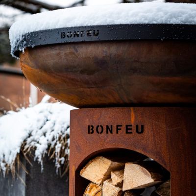 35. BONFEU GARTENFEUERSTELLE BONBIZA OFFEN SCHWARZ