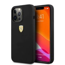 Ferrari FESIHMP13LBK iPhone 13 Pro / 13 6.1" schwarz/schwarz Hardcase Silikon MagSafe