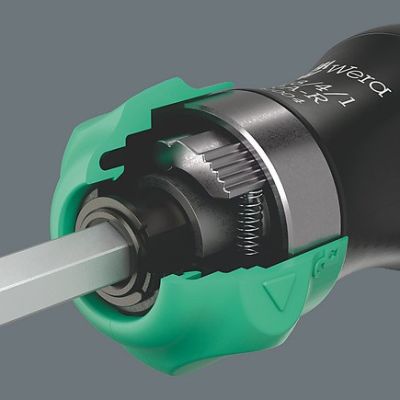 Kraftform-Griff mit integriertem Magazin, 6 Stück