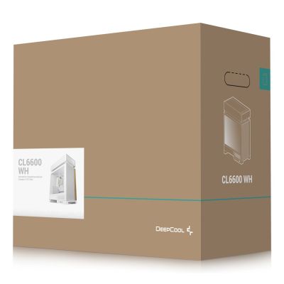 8. DeepCool CL6600 WH Midi-Turm Weiß