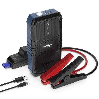 12. ANSMANN 10.0 Akku-Starter-Taschenlampe Powerbank 37Wh 12V