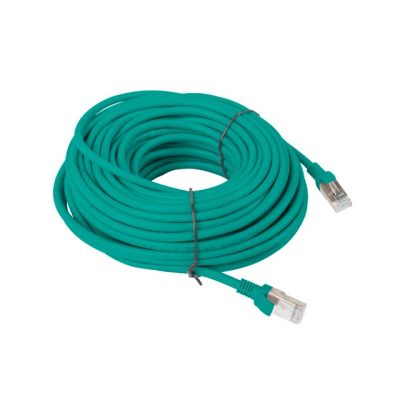 2. UTP-Patchkabel Lanberg PCU5-10CC-2000-G (RJ45 - RJ45 ; 20m; UTP; Kat. 5e; grüne Farbe)