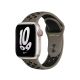 2. Apple Nike Sportarmband für Apple Watch, Olivgrau/Schwarz, 41 mm