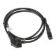 3. Lanberg CA-C13C-11CC-0018-BK Kabel (C13 / IEC C13 / IEC 320 C13 F - Schuko M; 1,8 m; schwarz)
