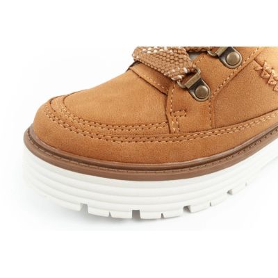 6. O'Neill Winterstiefel Damen Wanderstiefel Stiefeletten isoliert modisch Braun