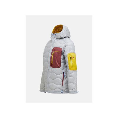 2. Herren-Daunenjacke PEAK PERFORMANCE M Helium Utility Down Hood Jacket, Farbe Grau