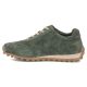 3. Damen-Lederschuhe, Wildleder-Sneaker, grün, Filippo DP7961