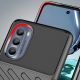 6. Thunder Case für Motorola Moto G62 5G Silikonschutzhülle schwarz