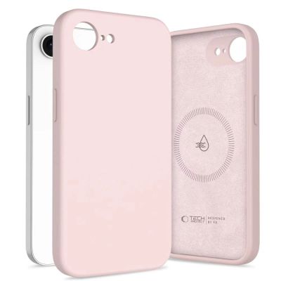 2. Tech-Protect Silikon-MagSafe-Hülle für iPhone 16e / 17e – Pink