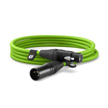 RODE XLR3M-G 3m XLR-Audiokabel Grün