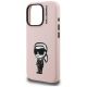 6. Karl Lagerfeld Silikon-MagSafe-Hülle mit Karl-Sketch-Motiv für iPhone 16 Pro Max – Pink