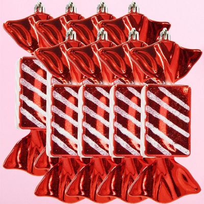 8. SICHERE KUNSTSTOFFKUGELFORM 15 CM SÜSSIGKEITEN 8 STÜCK GIMMER