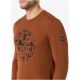 2. Herren-Langarmshirt SUPER.NATURAL M Well Equipped LS, braun