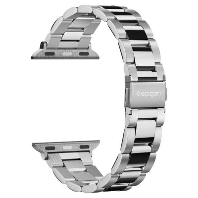 6. Spigen Modern Fit Band für Apple Watch 4/5/6/7/8/SE (38/40/41 mm) – Silber
