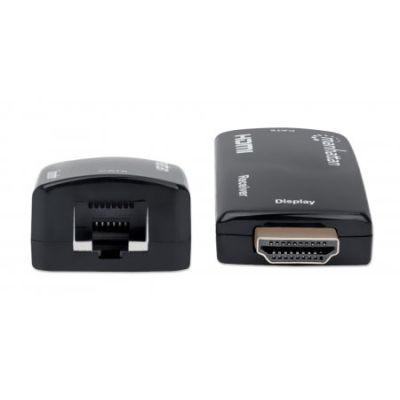 4. MANHATTAN Compactor 1080p HDMI über Ethernet Extender-Kit