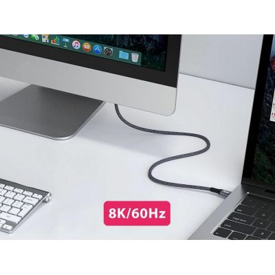 6. Equip 128383 USB-Kabel USB4 Gen 3x2 2m USB-C 40 Gbit/s 240W Schwarz