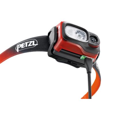 4. Petzl SWIFT RL Orange LED-Scheinwerfer