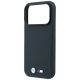 6. BMW M Quadrille Kevlar Metal Logo MagSafe Hülle für iPhone 18 Pro Max / 17 Pro Max – marineblau