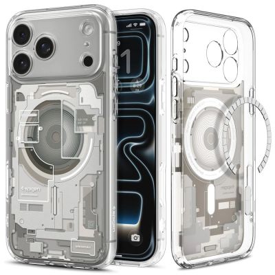 2. Spigen Ultra Hybrid MagSafe Zero One Hülle für iPhone 18 Pro / 17 Pro – Titan