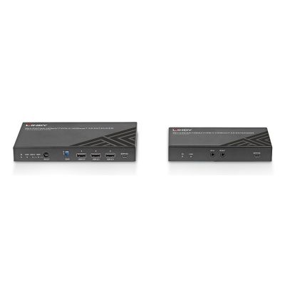 3. Lindy 70m Cat.6A TypeC KVM-Extender und HDMI HDBaseT 3.0 (38346)