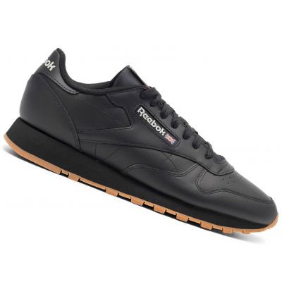 10. Herren-Sneaker aus Leder Reebok Classic Leather, Sportschuhe, Schwarz (GY0954/100008493)
